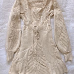 Sweater mini dress - never worn.